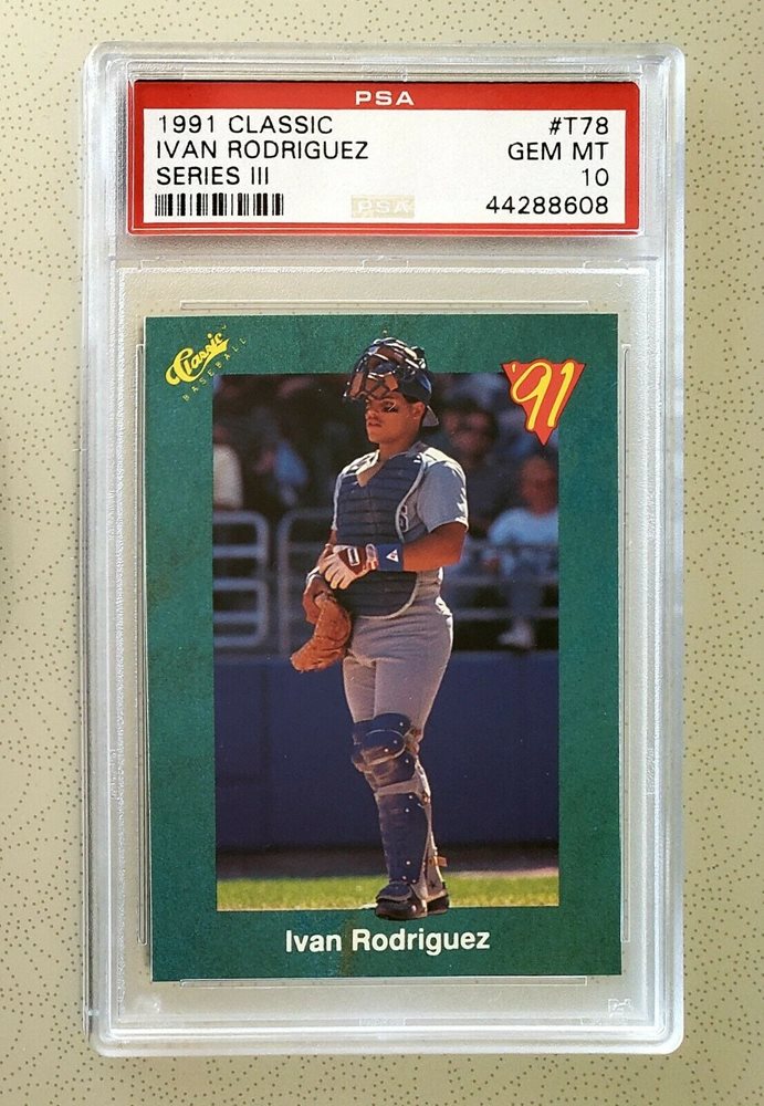 その他 1989 GRAND SLAM IVAN RODRIGUEZ PSA 9 1989 GRAND SLAM IVAN RODRIGUEZ PSA 9 kawaii | eBay