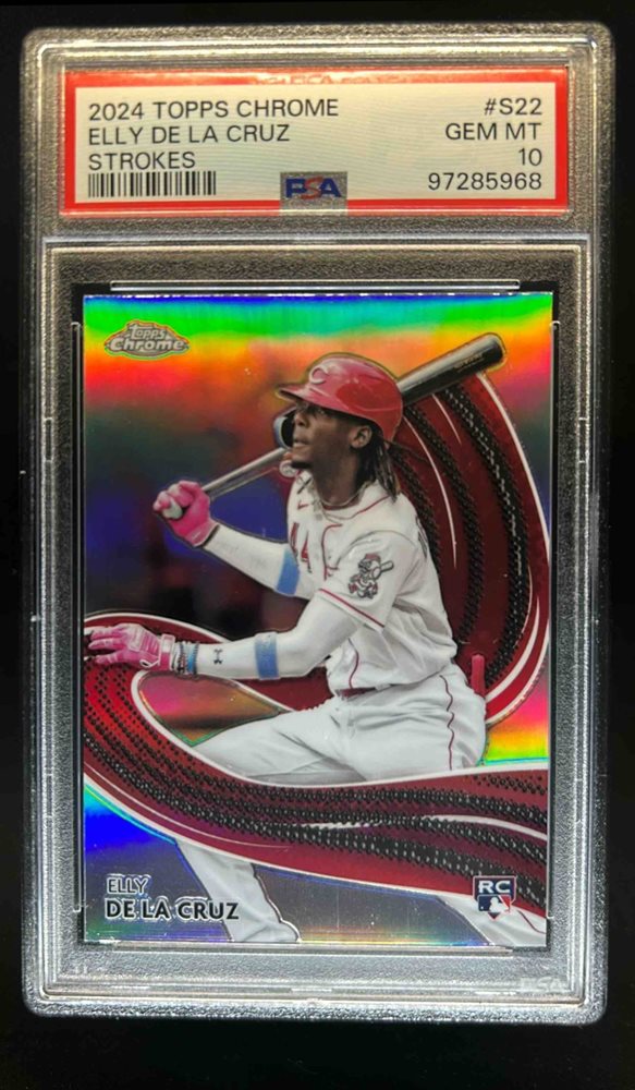 【貴重】_ＰSA9鑑定品_ELLY DE LA CRUZ_直筆オンカードサイン 貴重】_PSA9鑑定品_ELLY DE LA CRUZ_直筆オンカードサイン