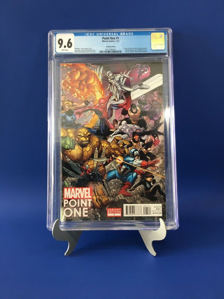 2012 Marvel Point One # 1 1st Sam Alexander Nova Rare Hot Key !!
