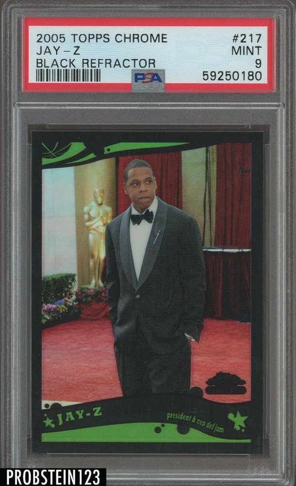 その他 topps bowman chrome JAY-Z refractor Auction Prices Realized Basketball Cards 2005 TOPPS CHROME Jay-Z