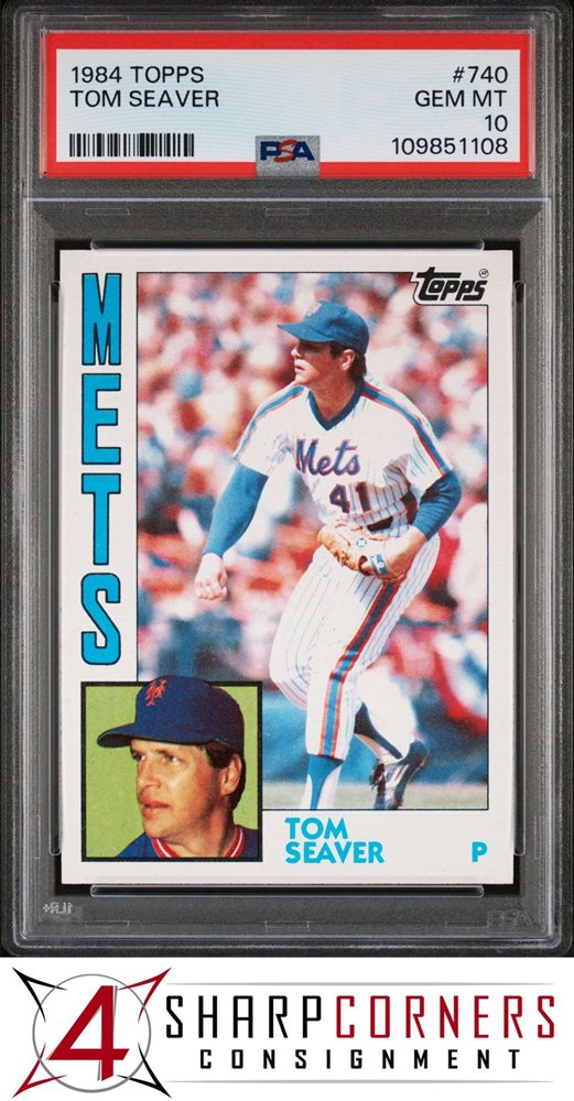 Auction Prices Realized Baseball Cards 1984 TOPPS Tom Seaver