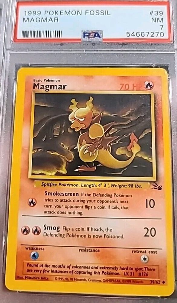 eBay Auction Item 146325401430 Tcg Cards 1999 Pokemon Fossil