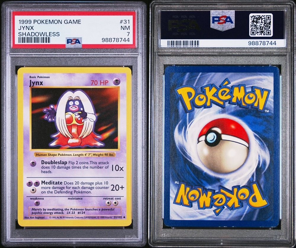 Auction Prices Realized Tcg Cards 1999 POKEMON GAME Jynx
