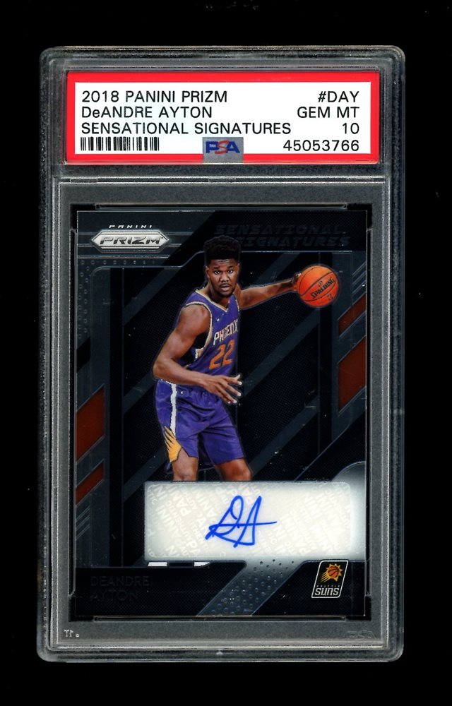その他 2018 Panini Prizm Deandre ayton Psa10! Auction Prices Realized Basketball Cards 2018 PANINI PRIZM