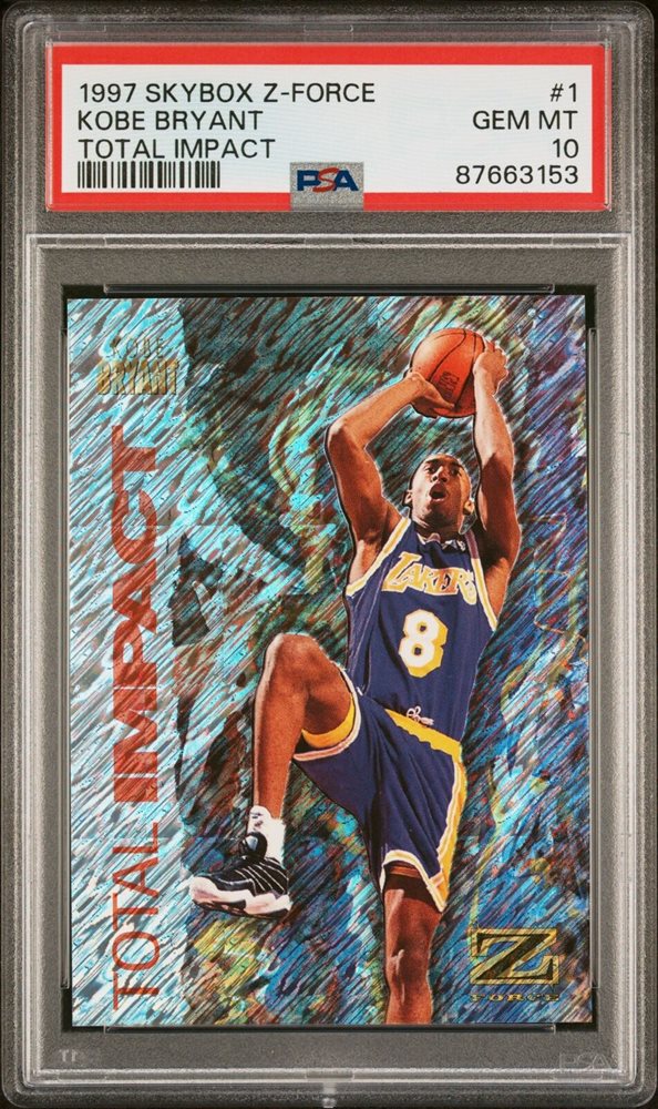 その他 1997 Skybox Z-Force Kobe Total Impact Auction Prices Realized Basketball Cards 1997 SKYBOX Z-FORCE