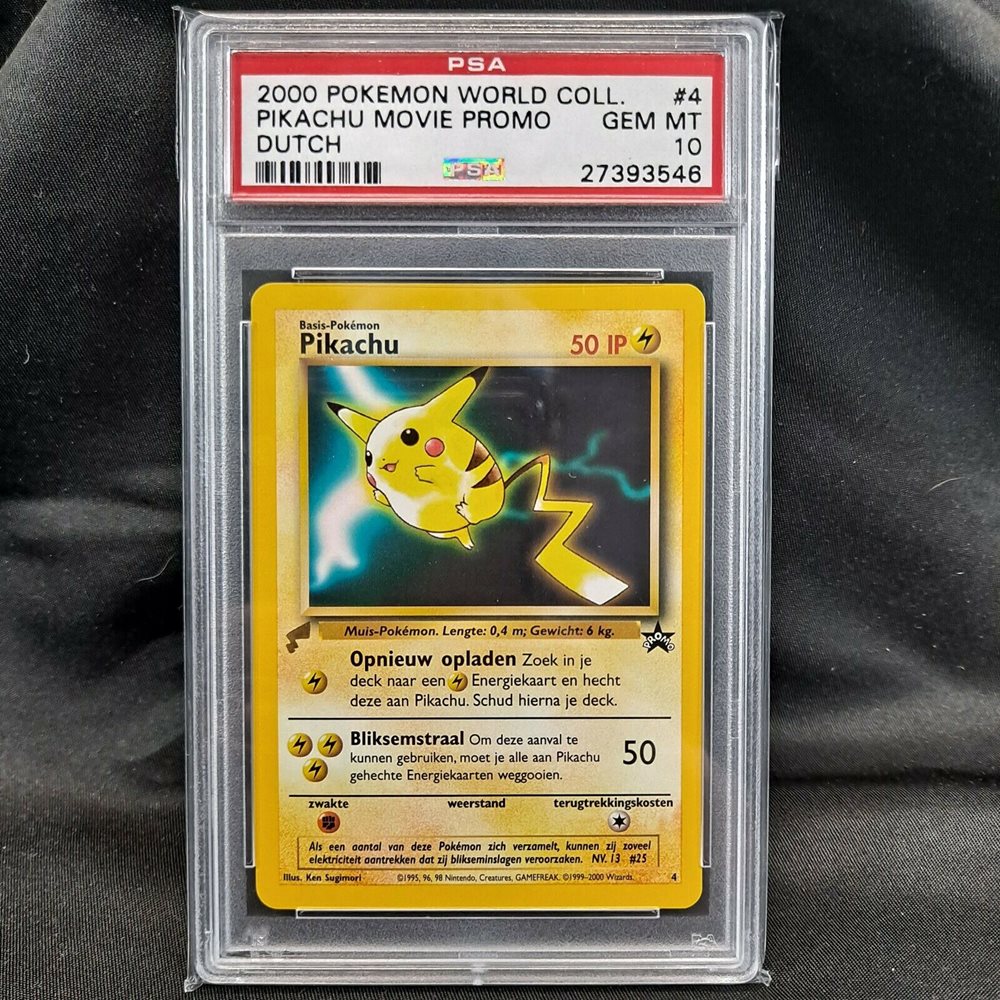 eBay Auction Item 154345990620 Tcg Cards 2000 Pokemon Pikachu