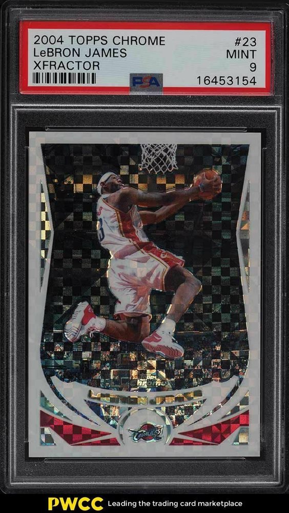 その他 Lebron james 2004 PSA 9 LeBron James 04/05 Topps Chrome #23 PSA 9 | eBay