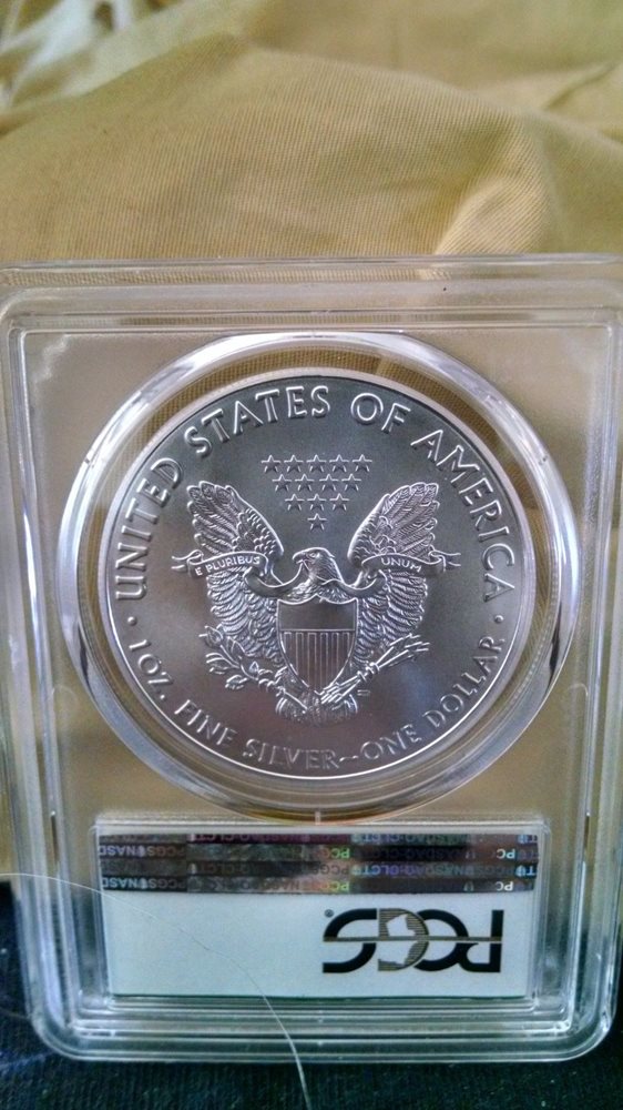 2017-P American Silver Eagle MS69 PCGS Struck At Philadelphia Green Label