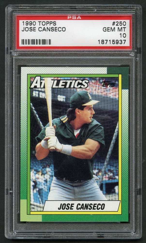 Auction Prices Realized Baseball Cards 1990 Topps Jose Canseco
