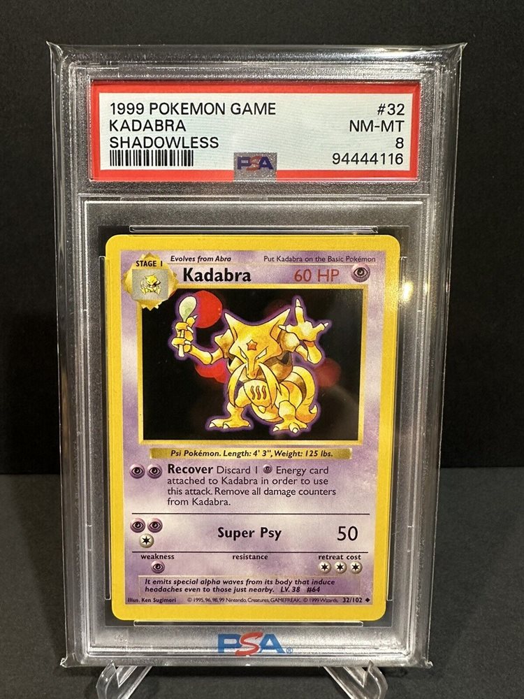 ポケモンカードゲーム Abra 1st edition shadow less Abra 1st Edition Shadowless Proxy - Perfect Gift for Kids or