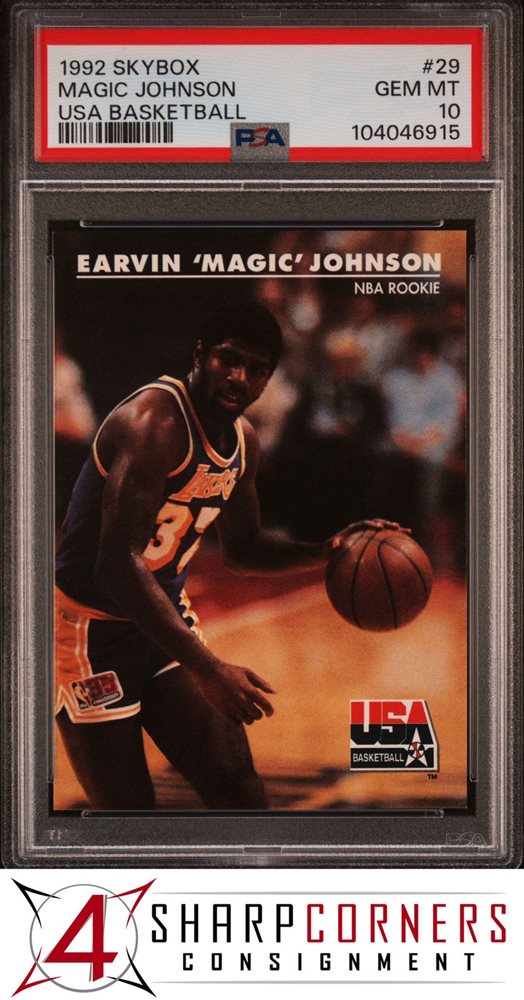 CARTE DE BASKETBALL Earvin Johnson/Magic Johnson 1996 Skybox E-XL #40