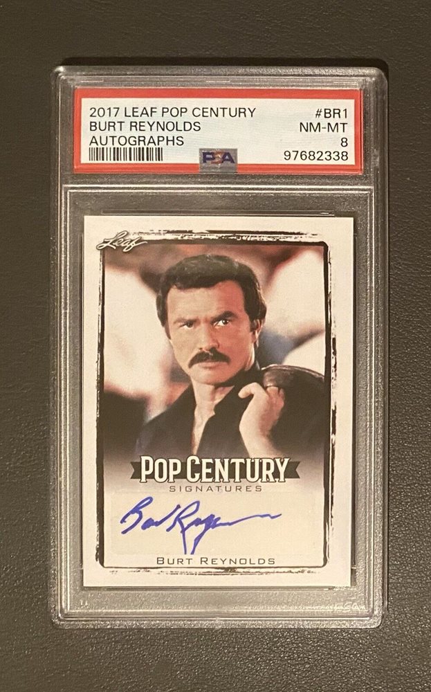 Leaf Pop century Burt Reynolds auto バート レイノルズ 直筆サイン 2019 Leaf Metal Pop Century Trading Cards - Strongest Checklist EVER!!