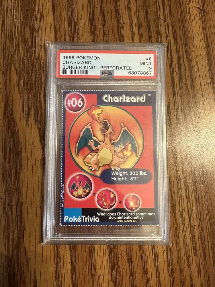 eBay Auction Item 234864004205 Non-Sport Cards 1999 Pokemon Burger King