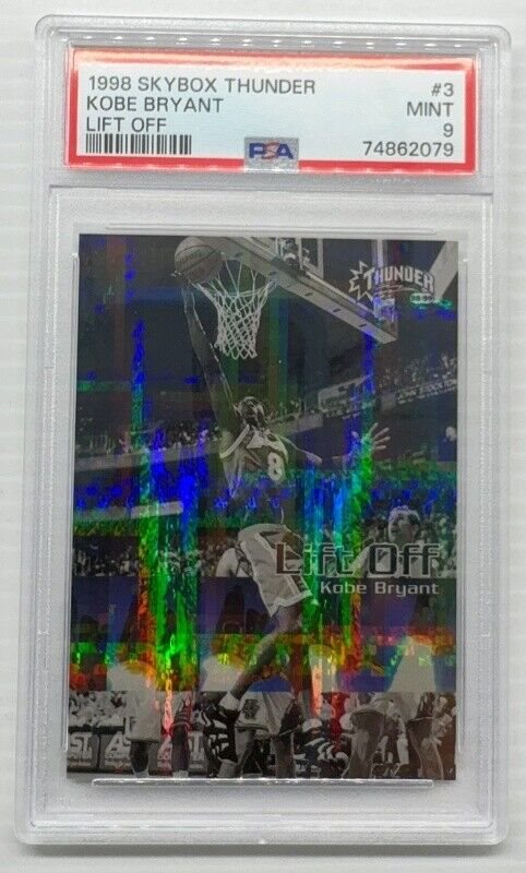 1998-99 SKYBOX THUNDER KOBE BRYANT LIFT OFF #3 PSA 10 GEM