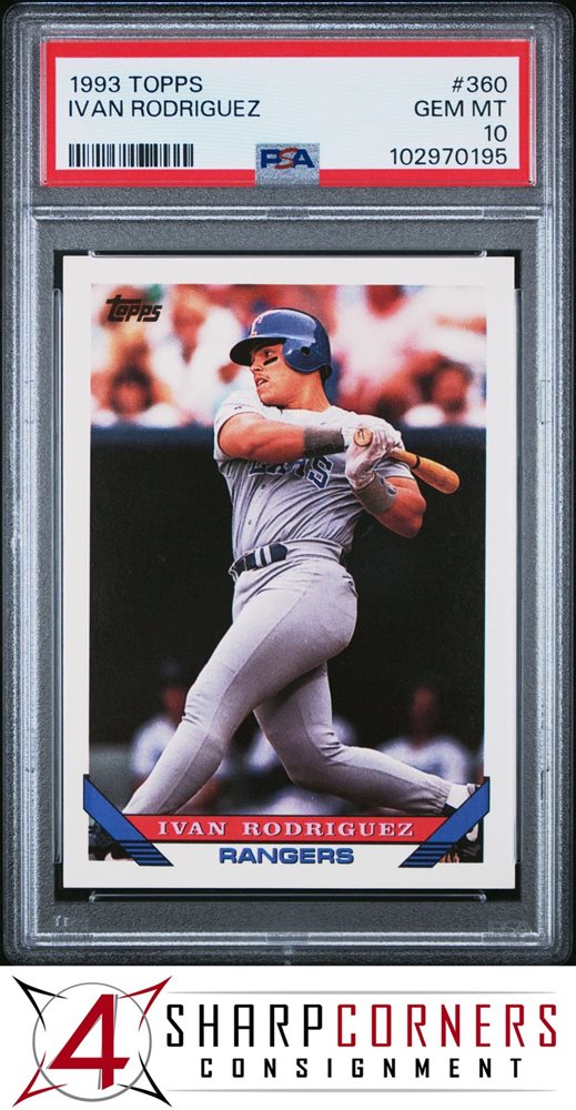 Auction Prices Realized Baseball Cards 1993 TOPPS Ivan Rodriguez