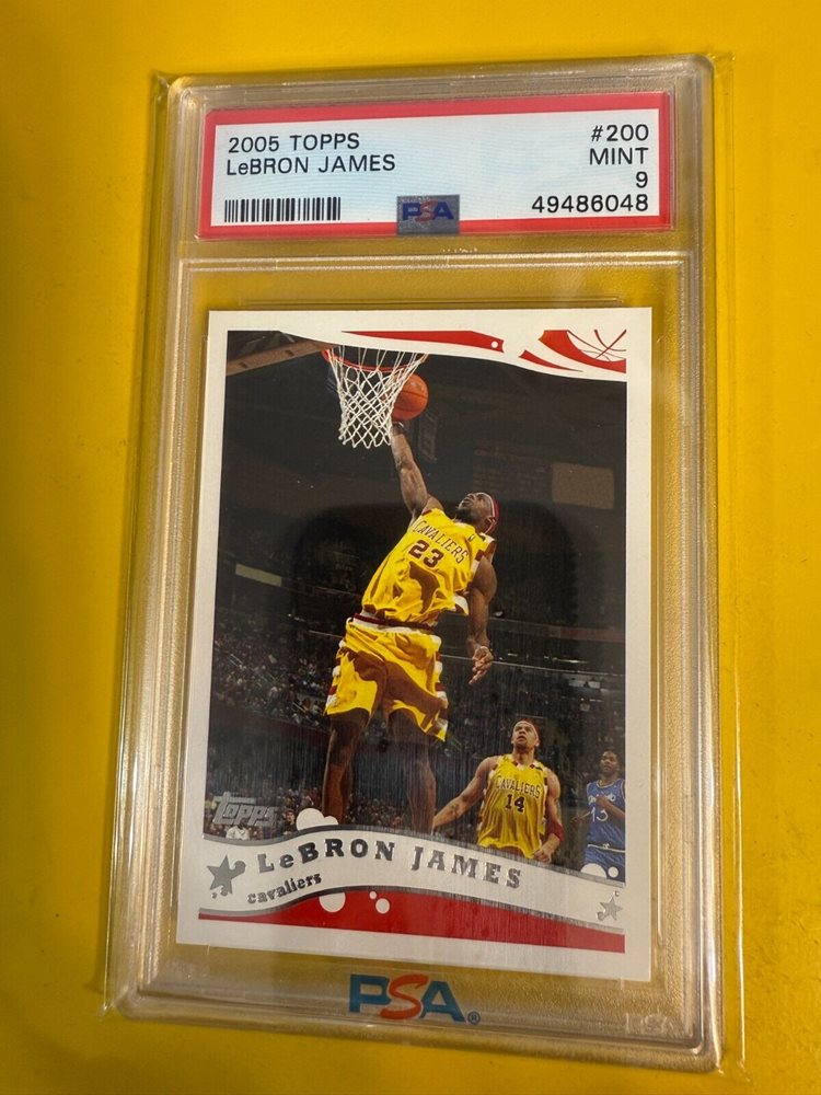 Auction Prices Realized Basketball Cards 2005 TOPPS Lebron James