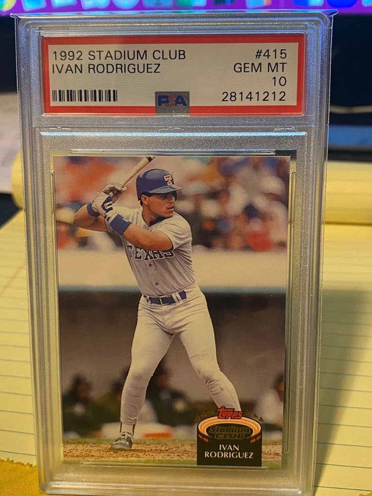 その他 1989 GRAND SLAM IVAN RODRIGUEZ PSA 9 1993 Finest Ivan Rodriguez #47 PSA 9 Only 9 graded higher