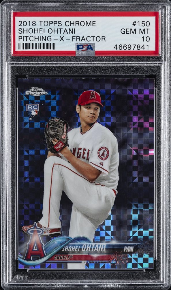 Auction Prices Realized Baseball Cards 2018 TOPPS CHROME Shohei Ohtani