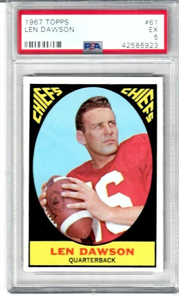 Auction Prices Realized Football Cards 1967 Topps Len Dawson