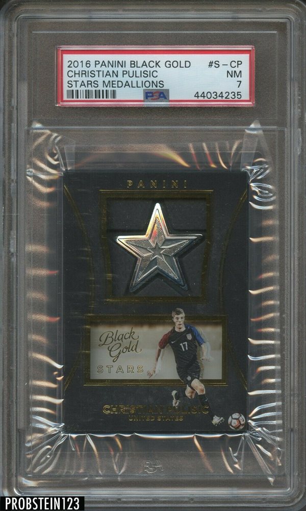 panini christian pulisic black velocity