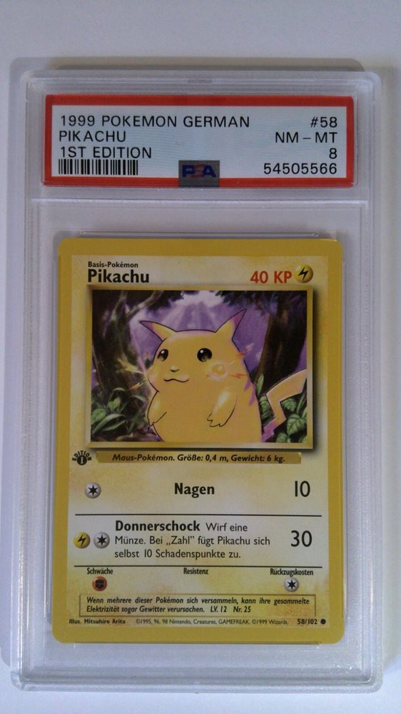 【PSA10】Pikachu ピカチュウワールド ドイツ GERMAN PSA10鑑定済〕ピカチュウ(ワールド/ドイツ語版)【-】{-}