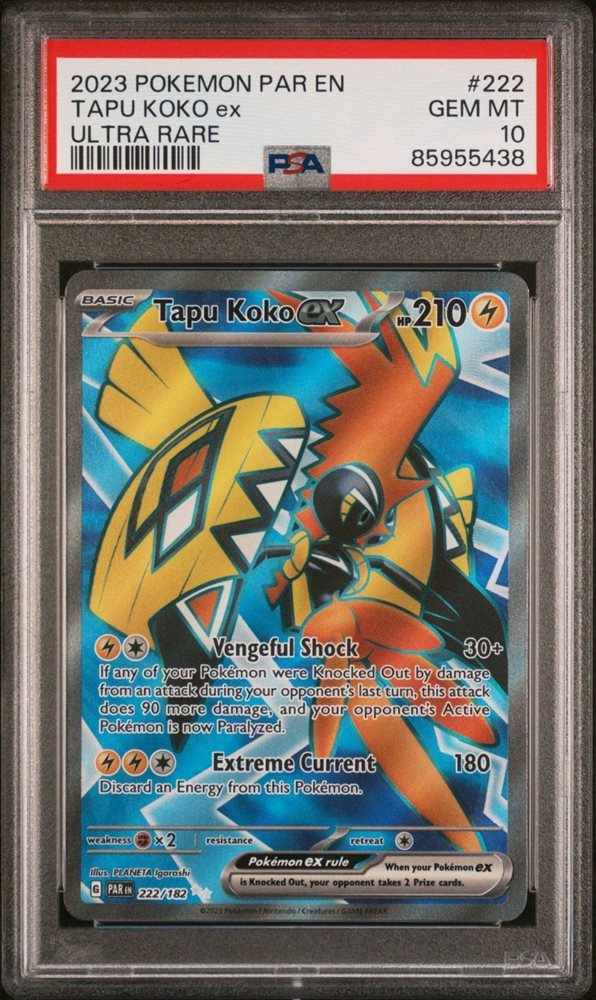 Auction Prices Realized Tcg Cards 2023 POKEMON PAR EN-PARADOX RIFT
