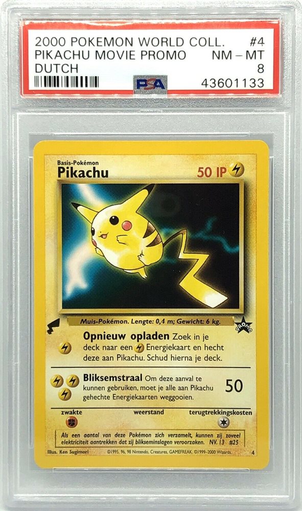 eBay Auction Item 372818022000 Tcg Cards 2000 Pokemon Pikachu