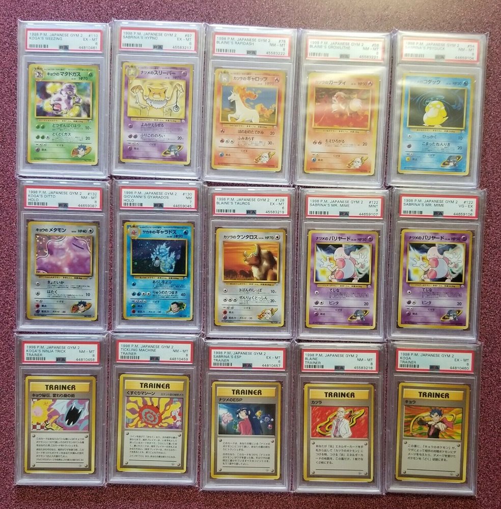 Auction Prices Realized Tcg Cards 1999 Pokemon Japanese Gym 2