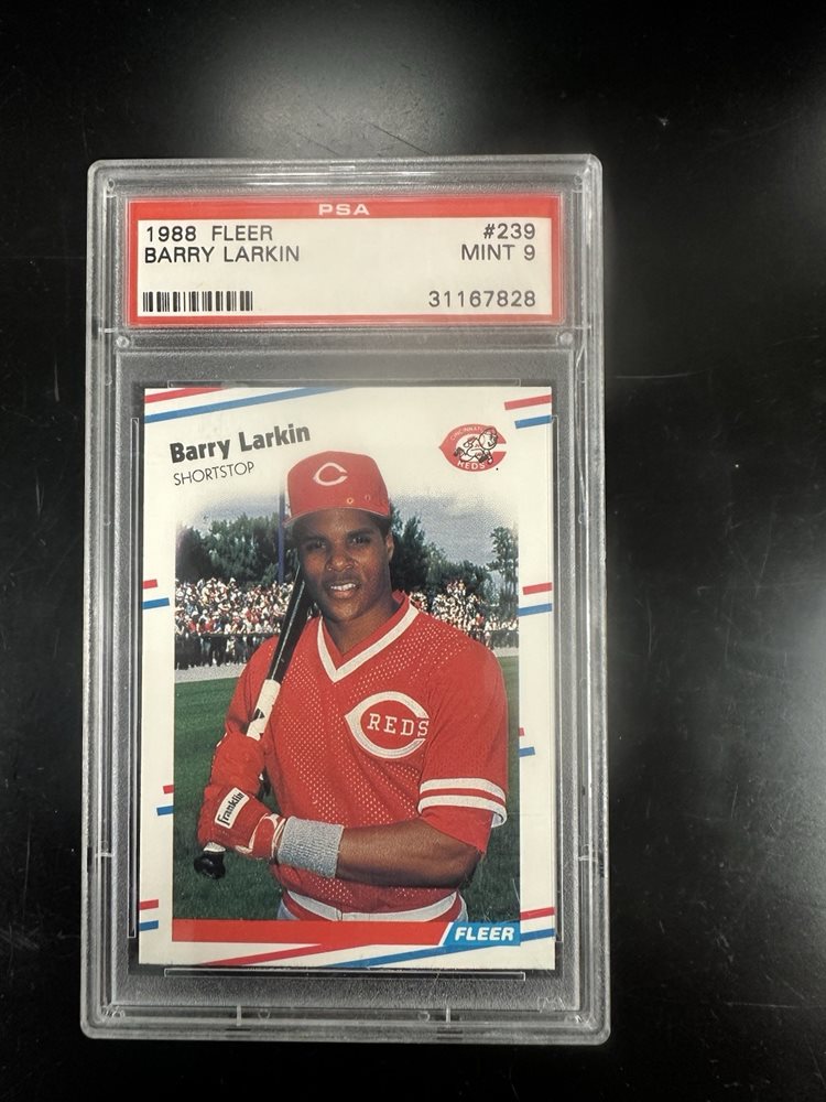 その他 BARRY LARKIN 04 FLEER CLASSIC CLIPPINGS Auction Prices Realized Baseball Cards 1988 FLEER Barry Larkin