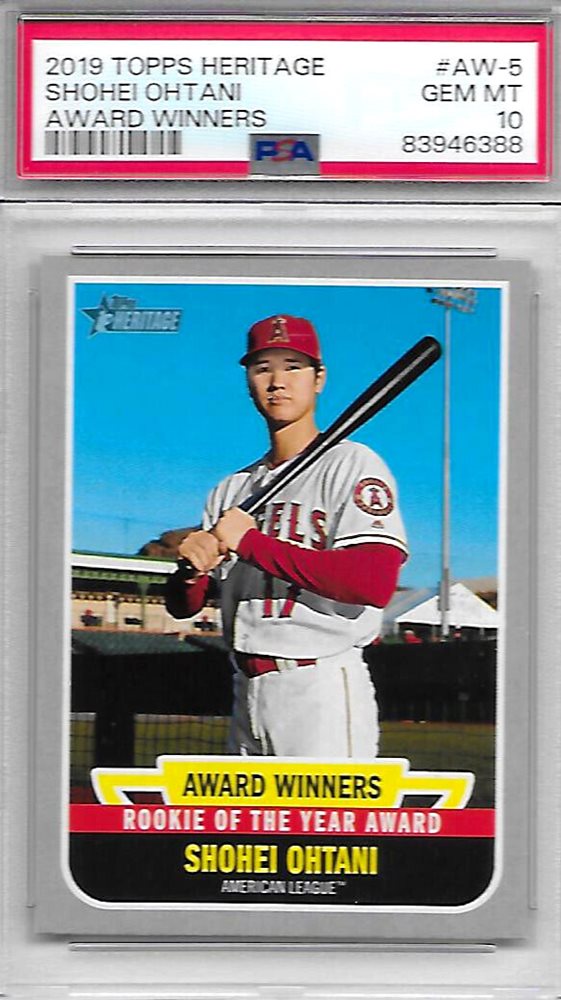 Auction Prices Realized Baseball Cards 2019 TOPPS HERITAGE AWARD