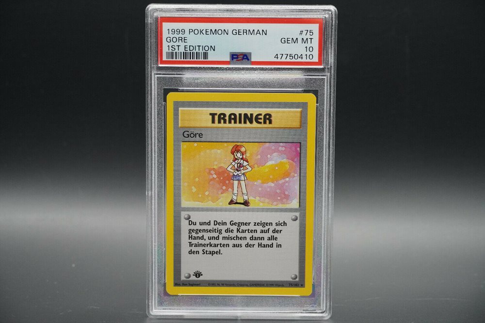 german first edition pokemon cards Vintage Base Set 1st Pokmon Booster Pack German 1st Edition Staryu (Sterndu)