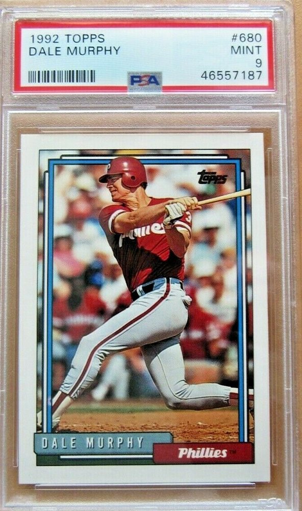Auction Prices Realized Baseball Cards 1992 Topps Dale Murphy