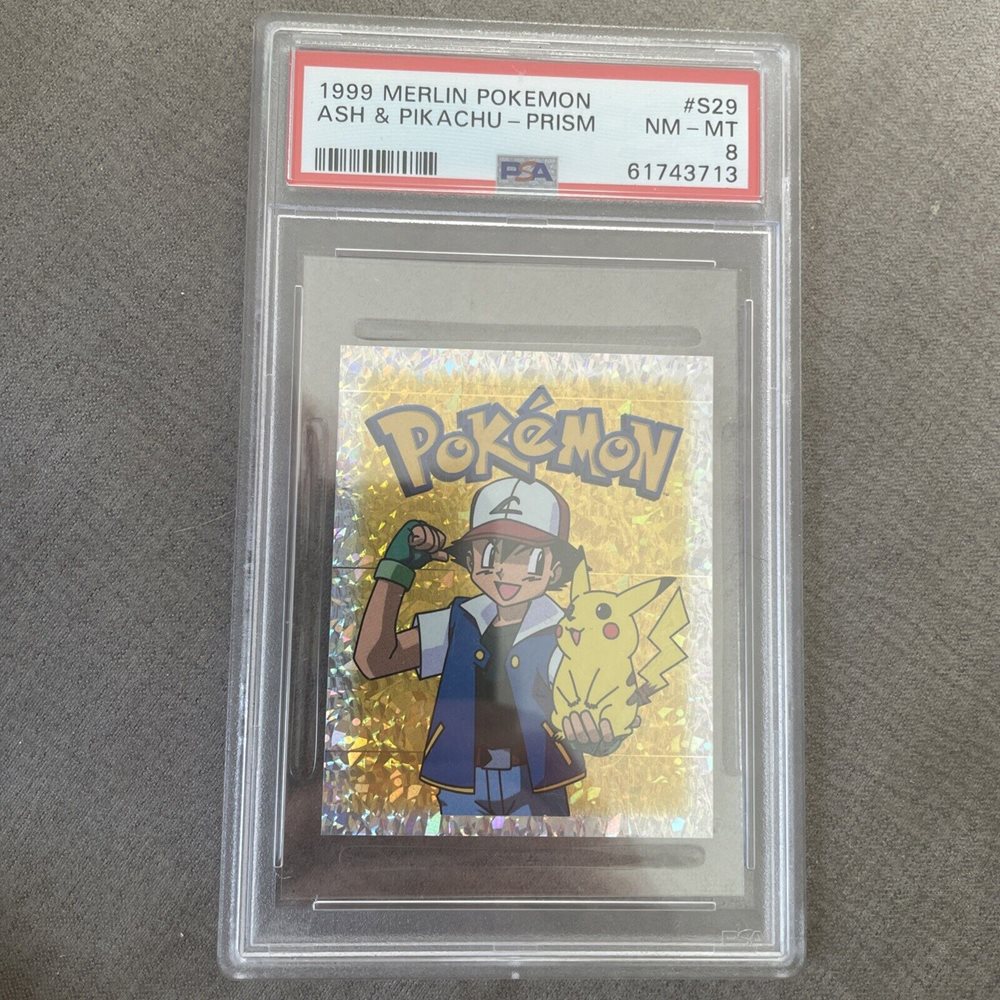 Auction Prices Realized Tcg Cards 1999 MERLIN POKEMON Ash