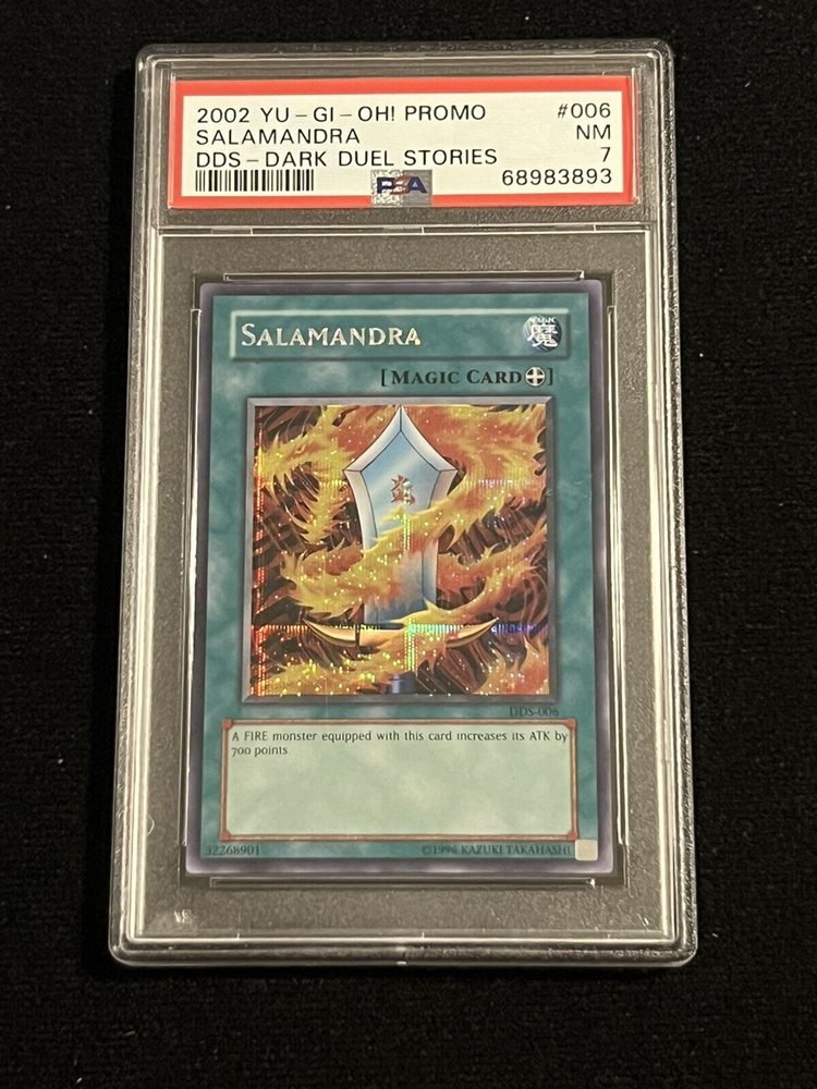 salamandra yugioh card MZMI-EN002 - Salamandra, the Flying Flame Dragon - Super Rare