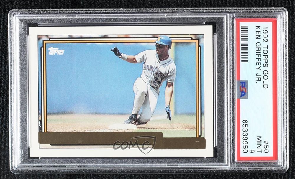 Ken Griffey Jr. サイン入りカード 1992 グリフィー MLB】ケン