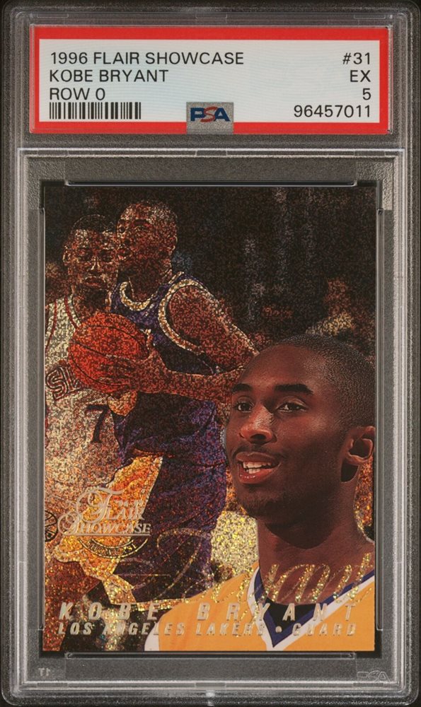 Auction Prices Realized Basketball Cards 1996 Flair Showcase Kobe 