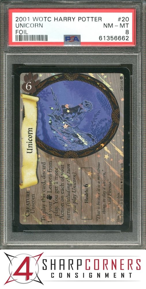 ハリー・ポッター ユニコーン トレーディングカード 20/116 Harry Potter TCG Base Set Unicorn Foil 20/116 RARE CARD | eBay