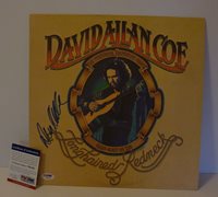 David Allan Coe Longhaired Redneck Signed Autographed L