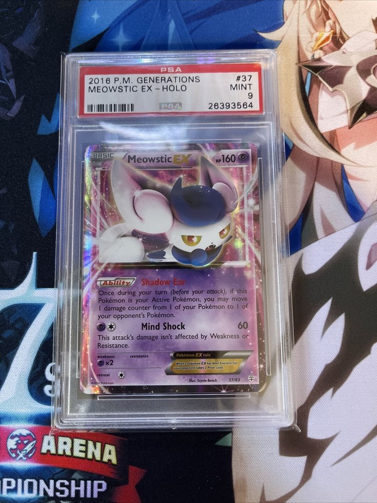 pokemon card meowstic Meowstic - 60/147 main image 1