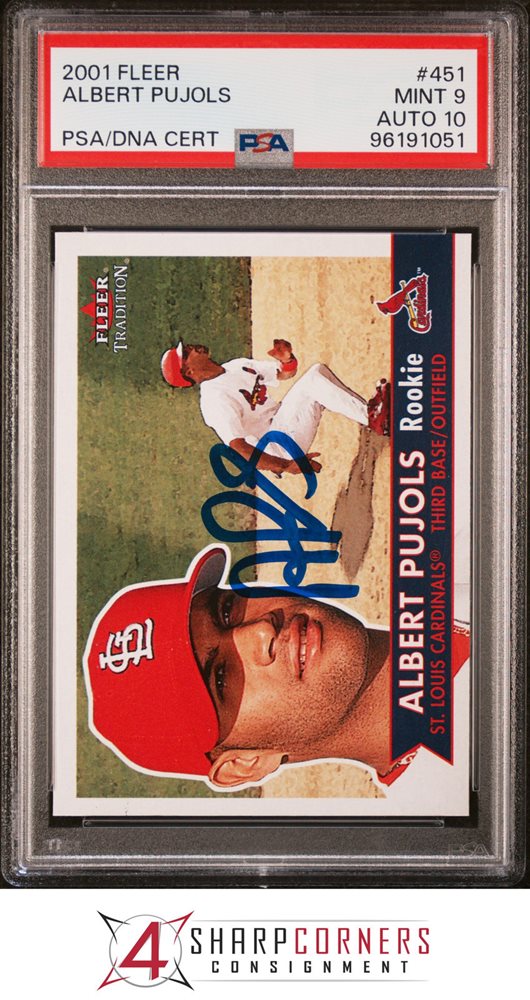 Auction Prices Realized Baseball Cards 2001 FLEER Albert Pujols