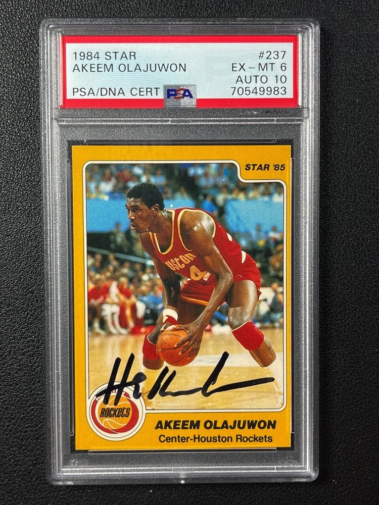 その他 star85 akeem olajuwon RC!!! 1984-85 STAR COURT KINGS