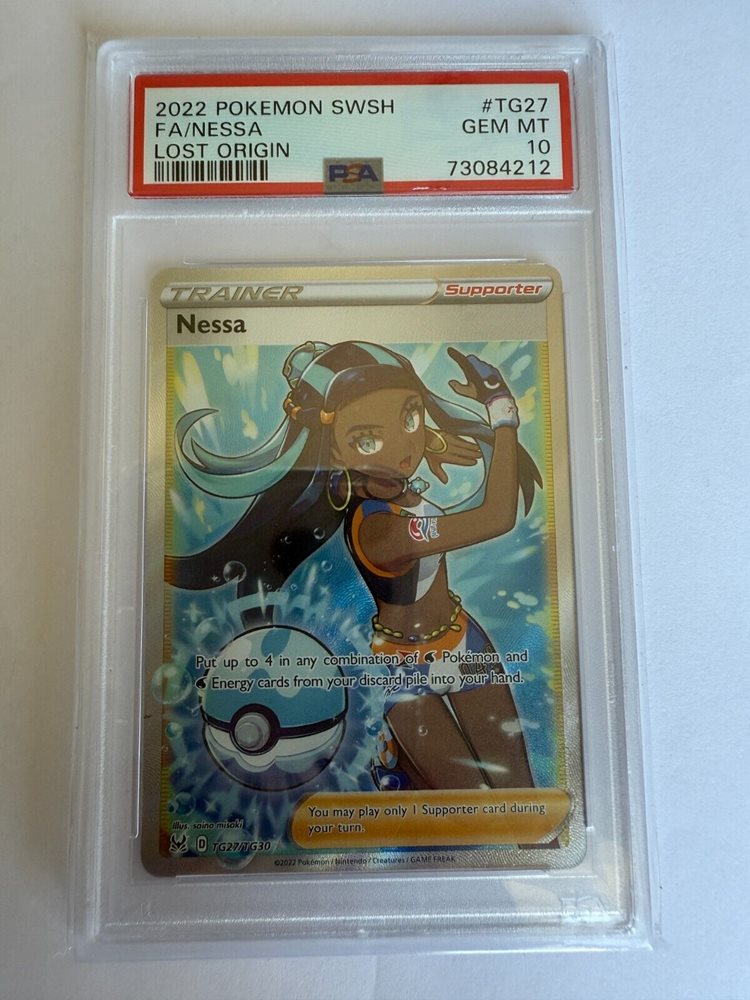nessa pokemon card full art Nessa Full Art - TG27/TG30 - Lost Origin
