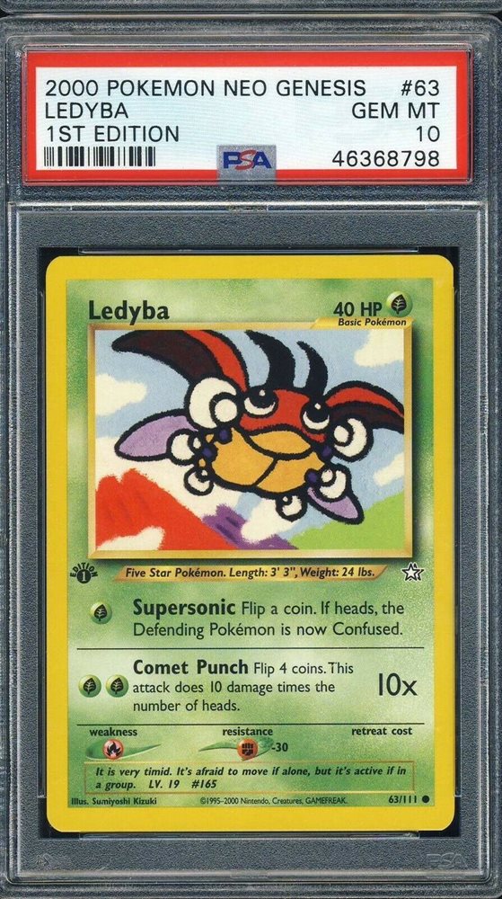 eBay Auction Item 114265578435 Tcg Cards 2000 Pokemon Neo Genesis 1st Edition eBay Auction Item 114265578435 Tcg Cards 2000 Pokemon Neo Genesis 1st Edition