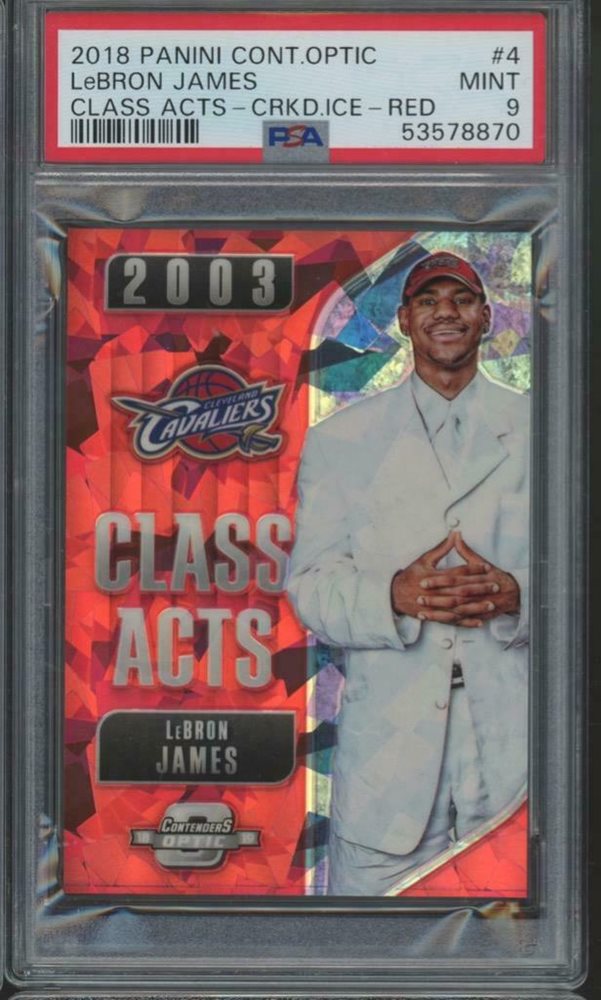 その他 Lebron James 2018 Contenders Optic RED Auction Prices Realized Basketball Cards 2018 PANINI