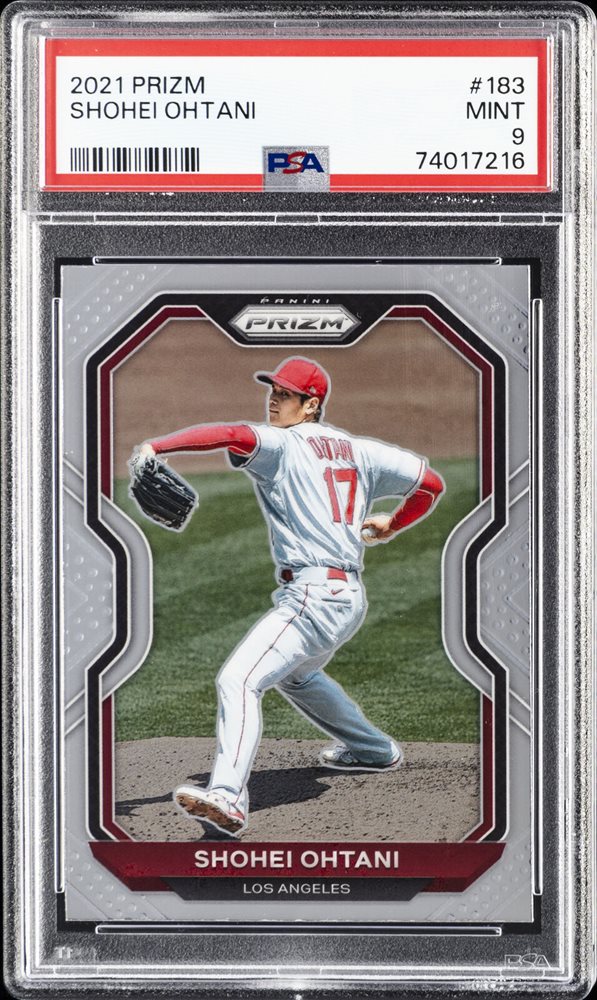 2021 MVP Shohei Ohtani Prizm swirl WBC
