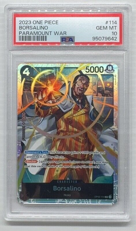 eBay Auction Item 126701426290 Tcg Cards 2023 One Piece Op02-Paramount War