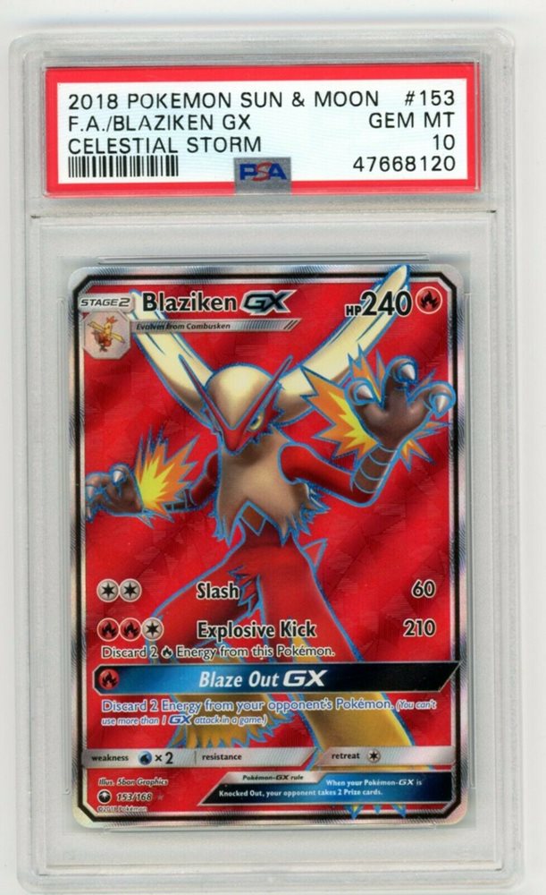 pokemon cards blaziken gx eBay Auction Item 124672695112 TCG Cards 2018 Pokemon Sun & Moon Celestial  Storm