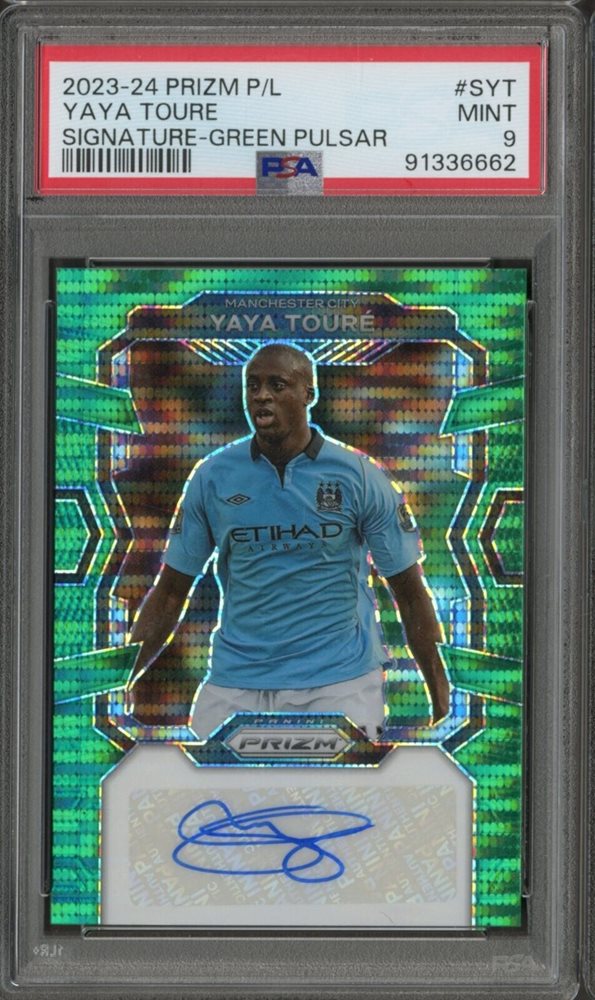22-23 Panini Prizm YAYA TOURE 直筆サインカード Auction Prices Realized Soccer Cards 2023-24 PANINI PRIZM