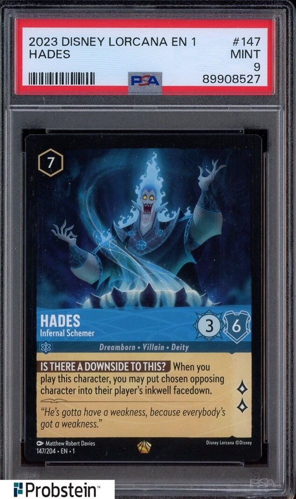 eBay Auction Item 375498506886 Tcg Cards 2023 Disney Lorcana En 1-The First  Chapter