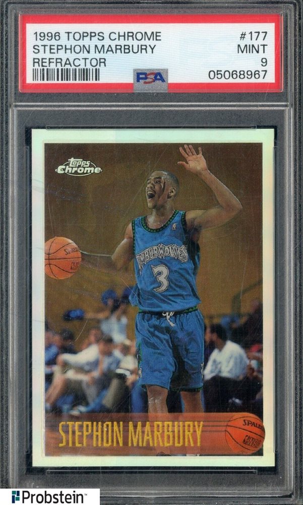 Auction Prices Realized Basketball Cards 1996 TOPPS CHROME
